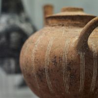 Red Polished Vase / Middle Bronze Age, Cyprus, 2500 BC