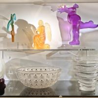 Lalique Vases & Daum Sculptures